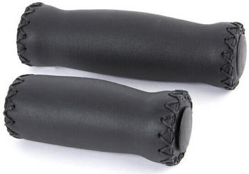 Velo (Messingschlager) Velo griffe 125/90 mm Leder/Schaumstoff schwarz 2 Stück