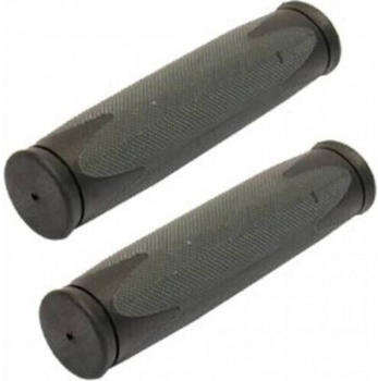 Velo (Messingschlager) Velo griffe 130 mm TPE grau pro Satz