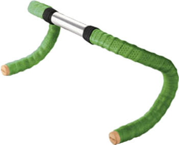 Brooks Leder Lenkerband (grün)