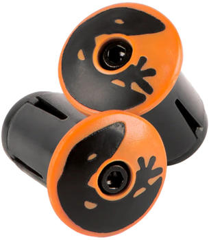 Lizard Skins Unisex-Adult DSP Plugs-Tangerine-New22 Bar Tape, Tangerine, TU