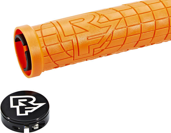 Race Face Grippler Lock-On 33 mm grips orange