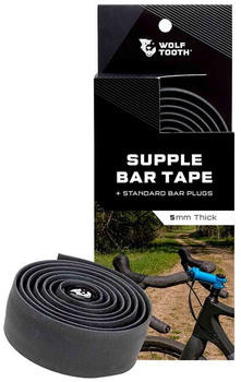 Wolf Tooth Components Silicone 5 Mm Handlebar Tape Schwarz