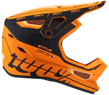 100% Status Downhill Helmet (10CSSTASP22XXLORBK) orange
