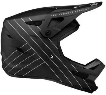 100% Status Downhill Helmet (80010-00002) schwarz