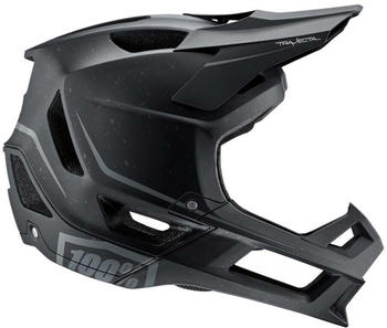 100% Trajecta Fidlock Sp21 Downhill Helmet (10CSTRASP21LBK) silber