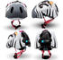 Crazy Safety Zebra Urban Helmet (38309027) mehrfarbig