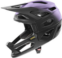 Uvex S41006205700316, uvex revolt Fullface Helm (52-57 cm, 03 lilac/black matt)