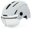Giro 7141616, Giro Ethos MIPS Shield LED Helm 59 - 63 cm matte chalk