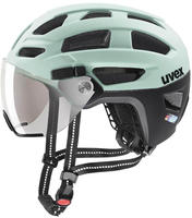 Uvex S41275305701216, uvex Finale Visor Radhelm (52-57 cm, 12 jade/black matt)
