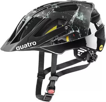 uvex Quatro cc MIPS black/jade matt
