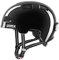 Uvex S41007905711714, uvex HLMT 4 reflexx Kinderradhelm (55-58 cm, 01 black)