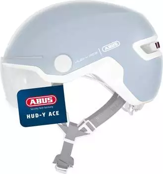ABUS HUD-Y ACE pure aqua – Stylischer Stadthelm für sicheres Radeln im Alltag