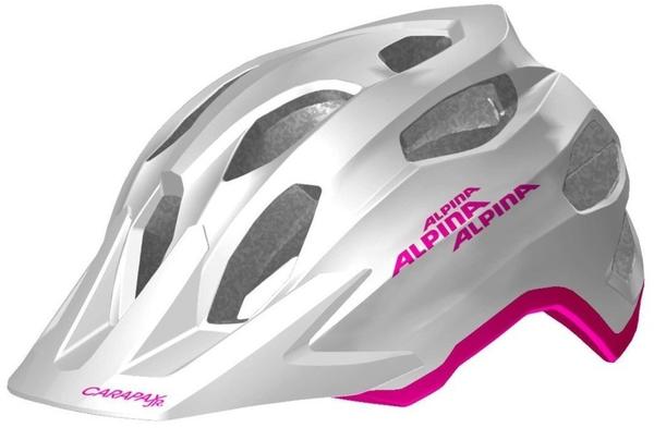 Alpina Carapax Jr. Flash 51-56 cm white/pink