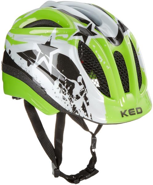 KED Meggy Helm green stars 46-51 cm
