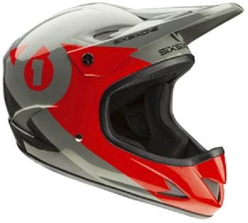 SIXSIXONE Rage Helm - schwarz/rot - S