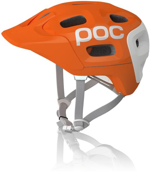 POC Trabec Race orange-weiß