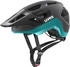 black/teal matt