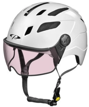 CP Helmets Chimayo URBAN white shiny photo