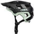 matt black/light green: O'Neal Defender Solid