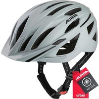 Alpina A974224004414, Alpina Haga Radhelm (55-59 cm, 44 smoke/grey matt)
