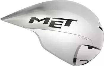 MET Drone Wide Body II white Metallic glossy
