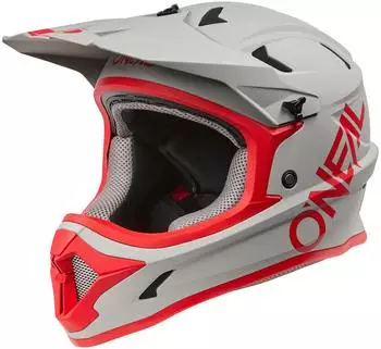 O'Neal Sonus Solid grau/rot