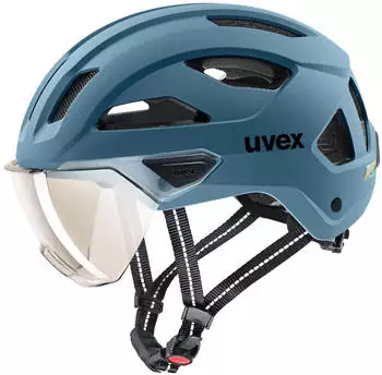 uvex Stride Visor matt stone blau