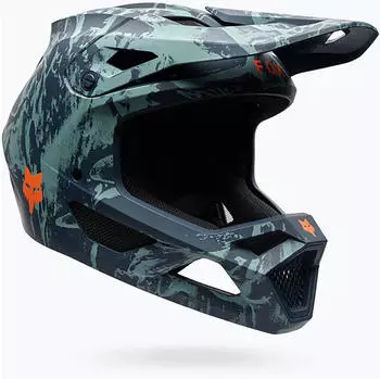 Fox Rampage Image Print artic blue