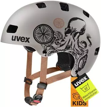 uvex kid 3 cc Oak Brown-Octopus