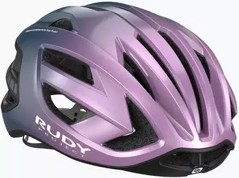 Rudy Project Egos Helmet Lilac/Blue Avio Metal Shiny