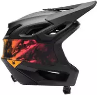 Fox Racing Dropframe Pro Kairos Helm, CE - Black - S (51 - 55 cm) Schwarz