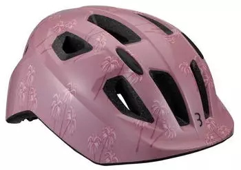 BBB Hero Junior-Helmet Pink Palmtrees
