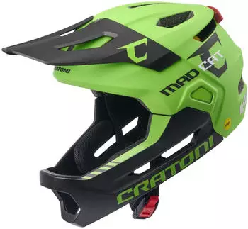 Cratoni MadCat MIPS lime/black matt