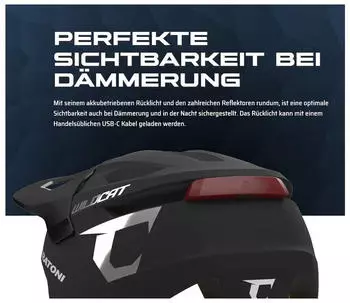 Cratoni Wildcat Mips Junior coolgrey matt – MIPS und Rücklicht für mehr Sicherheit im Alltag