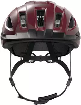 ABUS Urban-I 4.0 red – ABUS Urban-I 4.0 red mit integriertem Rücklicht für den Stadtverkehr