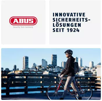 ABUS Urban-I 4.0 red – Magnetverschluss vereinfacht das tägliche An- und Ablegen