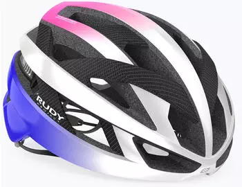 Rudy Project Rebel pearl metal/pink/cyber blue shiny