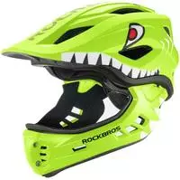 Rockbros TT-32003 Shark Kinderfahrradhelm mit abnehmbarem Kinnschutz, Gr&ouml;&szlig;e S