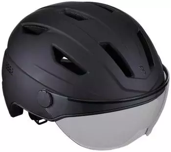 BBB Move Faceshield Transparent StadtHelmet Matt Black