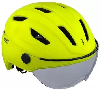 BBB Move Faceshield Transparent StadtHelmet Neon Yellow