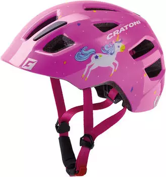 Cratoni Maxster Junior-stadtHelmet Unicorn Pink Gloss