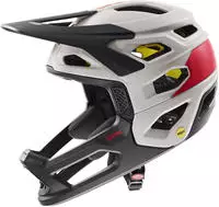 Uvex S41006305700420, uvex revolt Mips Fullface Helm (57-61 cm, 04 oak brown/red