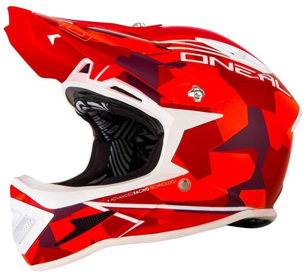 ONeal ONeal Warp Fidlock Helmet Edgy Camo red 61-62 cm 2017 Downhill Helm rot XL (61-62cm)