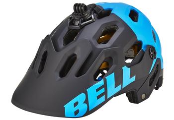 Bell Helme Super 2 MIPS 55-59 cm matte black/blue aggression 2016