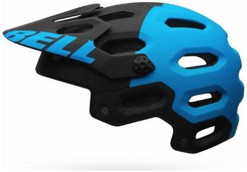Bell Helme Super 2 Helmet Matte Black/Blue Aggression 55-59 cm