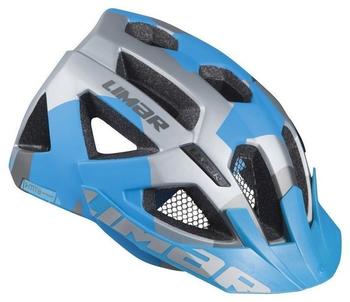 Limar Fahrradhelm X-MTB Gr. M (52-57cm) matt silber/blau (1 Stück)