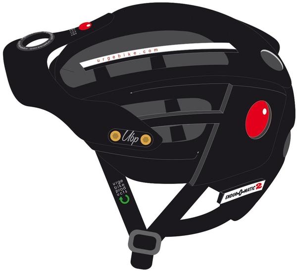 Urge Endur-O-Matic 2 Helmet black 53-57 cm Mountainbike Helme