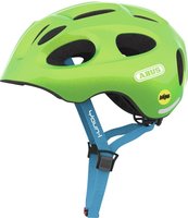 ABUS 3881X, Abus Youn-I Junior Helm gr&uuml;n MIPS