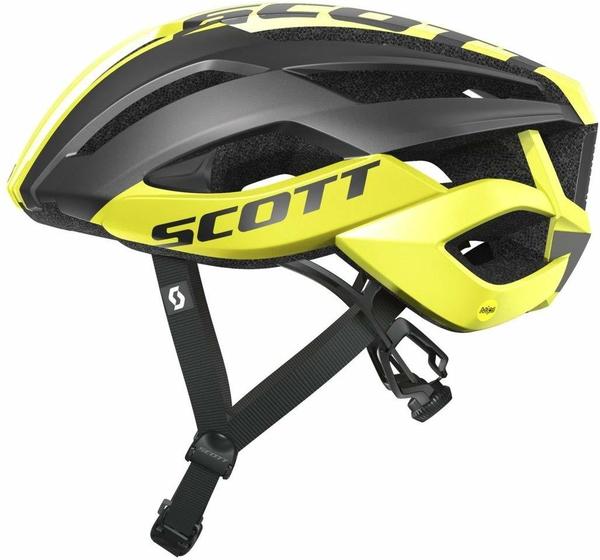 Scott ARX Plus Fahrradhelm gelb schwarz L