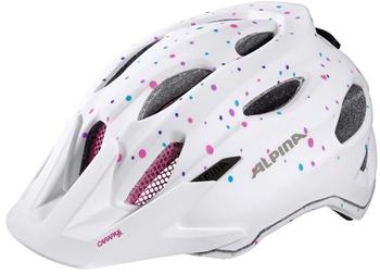 alpina-carapax-jr-kinderhelm-white-polka-dots